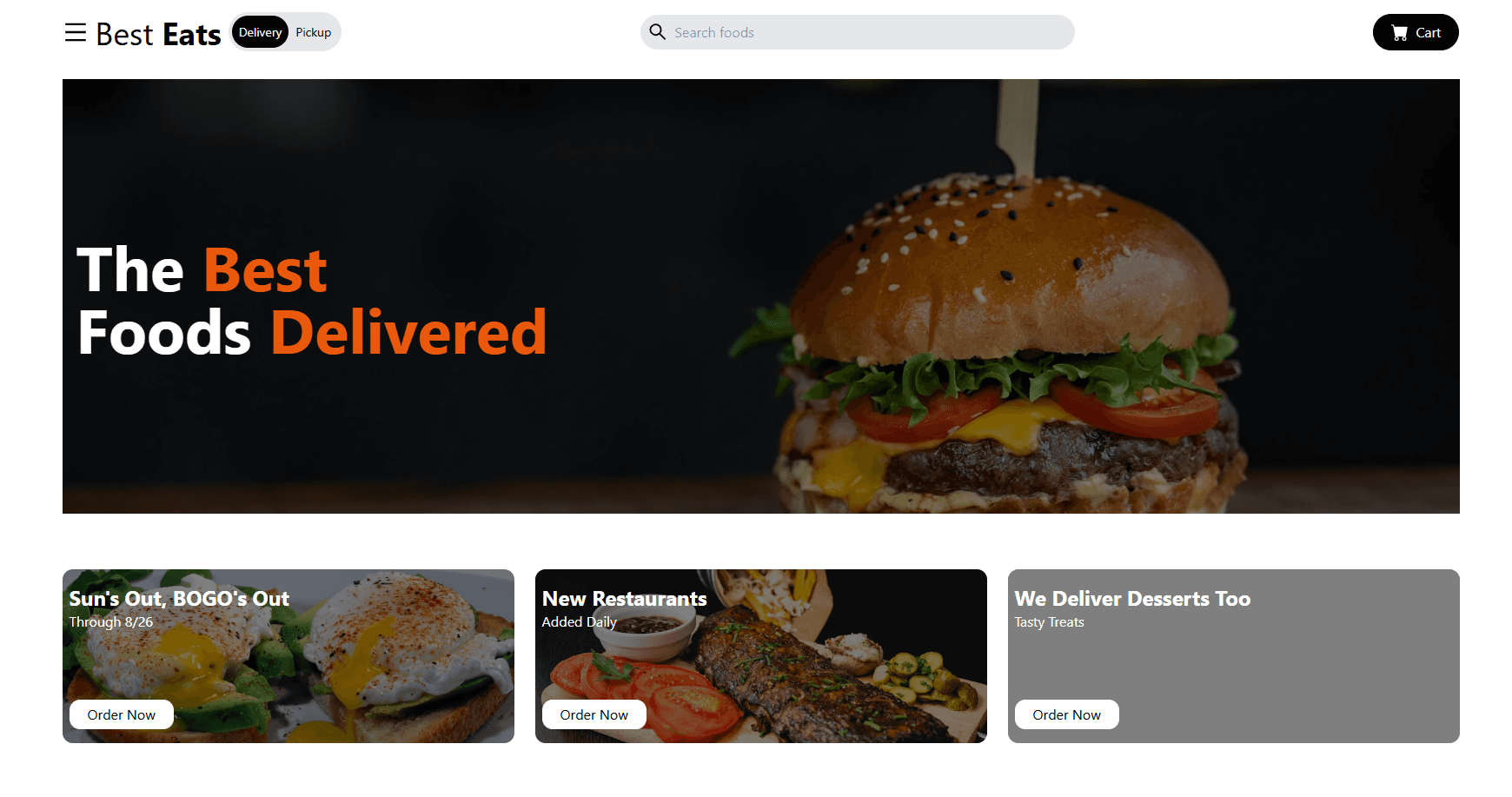 Uber Eats Clone 