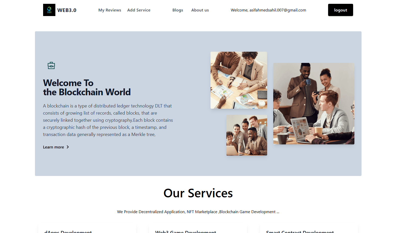 LMS for web 3 courses 